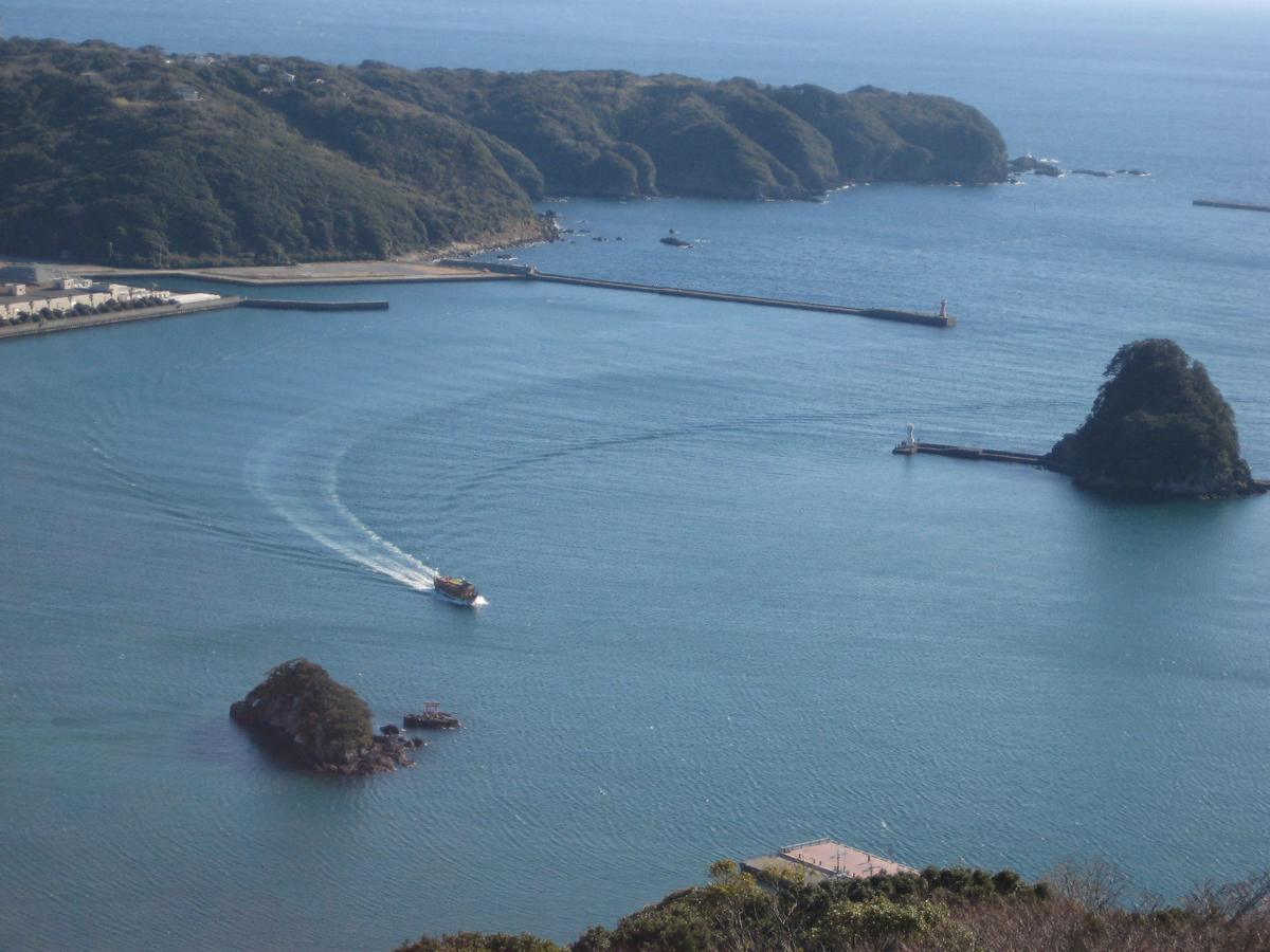 下田湾の眺め