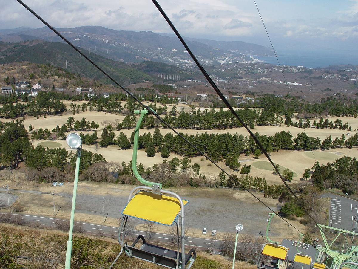 大室山リフトからの眺め